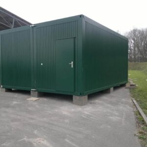 20-Fuß Duo-Anlage Bürocontainer